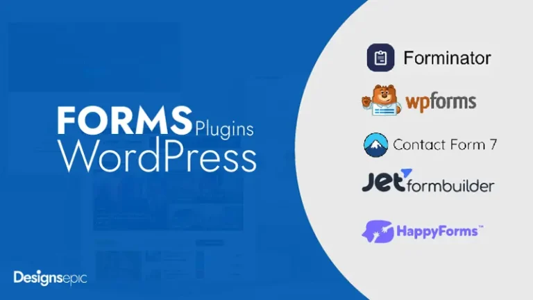 Top 5 FREE Web Form Plugins for WordPress