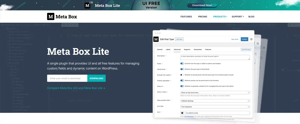 Meta Box (Custom Fields Plugins)