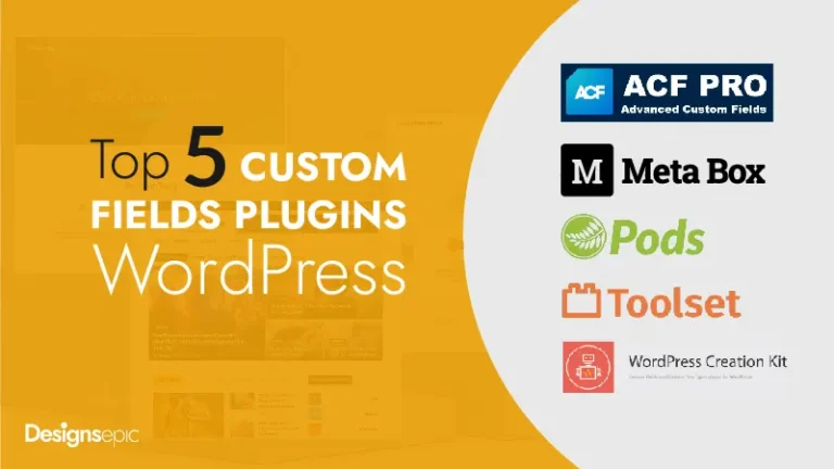 Top 5 Custom Fields Plugins for WordPress in 2025