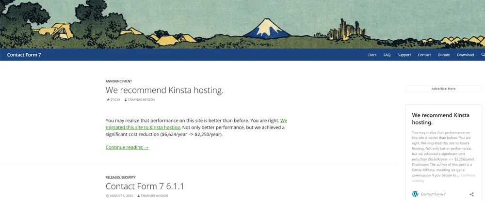 Contact Form 7 (Web Form Plugins)